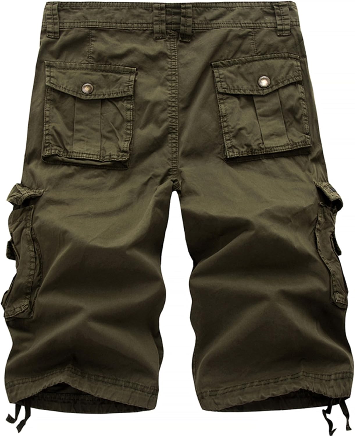 DONGD Mens Cargo Shorts Cotton Relaxed Fit Camouflage Camo Cargo Short