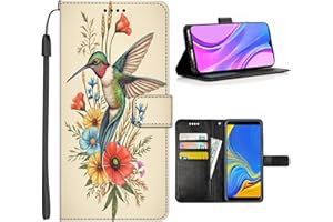 ZHONGWEI Wallet Phone Case Compatible with LG Velvet 5G V60 V50 V40 V30 Stylo 5 LG Stylo 6 Stylo 7 with Hummingbird-CQ26-it P