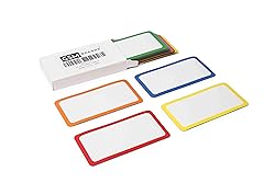 Dry Erase Magnetic Labels - Set of 25-4x2 Inches