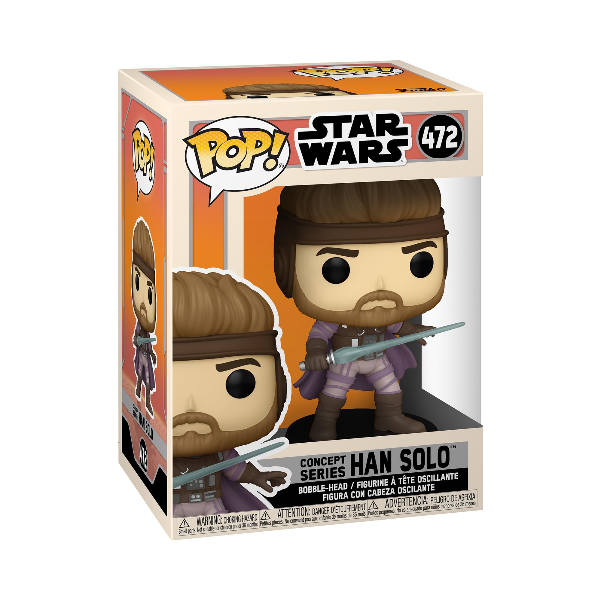 Funko POP! Star Wars: Concept Series - Han Solo - Collectable Vinyl Figure - Gift Idea - Official Merchandise - Toys for Kids & Adults - Movies Fans - Model Figure for Collectors and Display