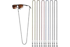 VOOGLASS Glasses Strap - Securely Keep Your Eyeglasses Around Your Neck - Practical Sunglasses Holder Chain for Men Women