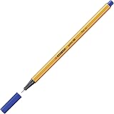 STABILO point 88 Fineliner Pack of 3 Blue 0.4 mm Metal Cased Tip view 3