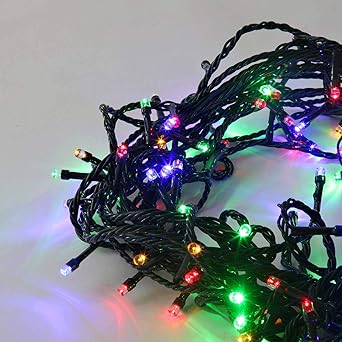 Ascension  Multicolor Led String Strip Decoration Lights of 13 Meter 35 led Serial Bulbs Decoration Lighting for Diwali Christmas Navratri Decorative Dussehra