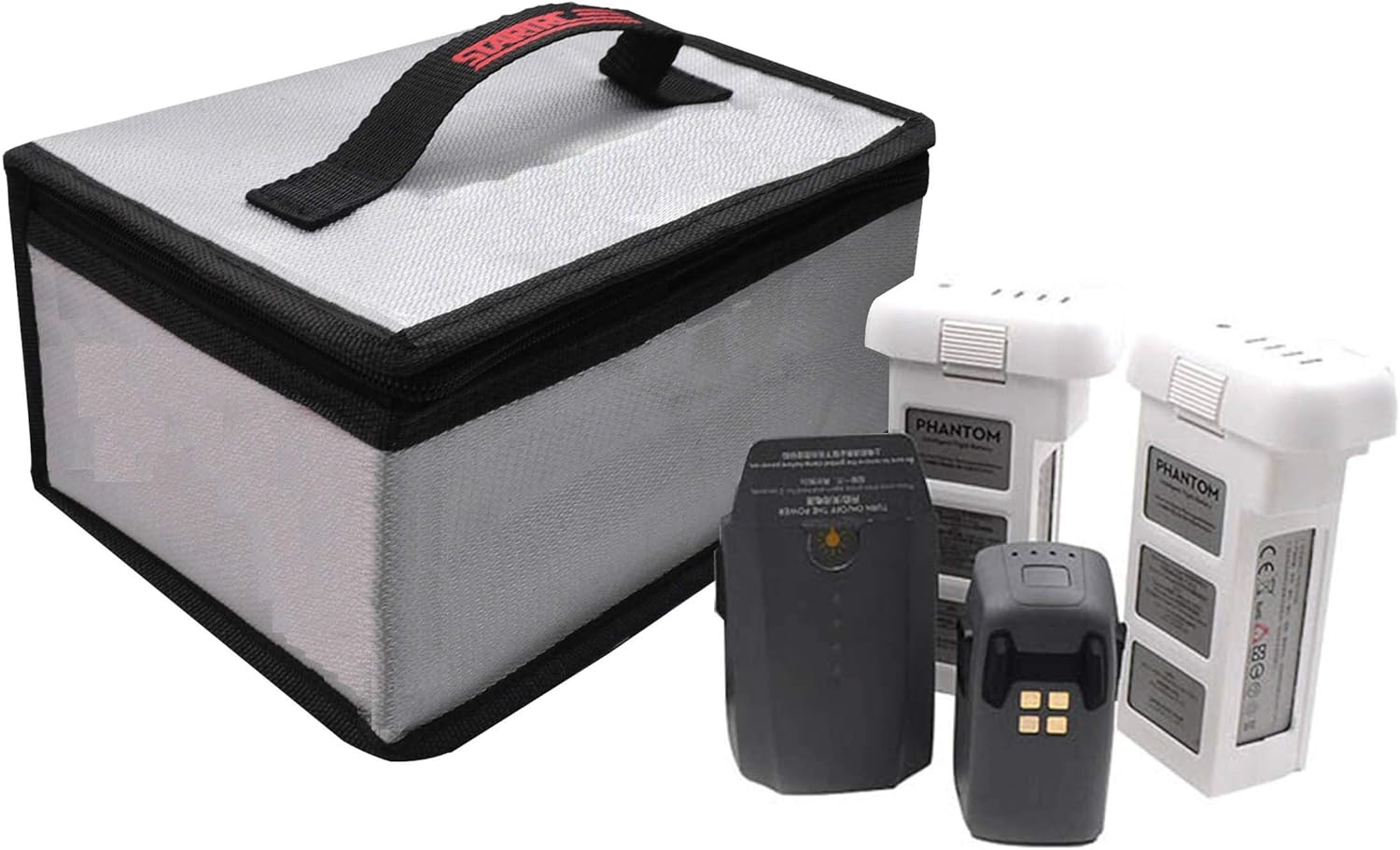 STARTRC Lipo Akku Tasche Feuerfest Sicherheitstasche: Amazon.de: Elektronik