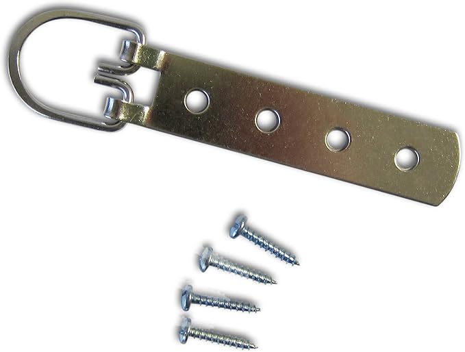 Super Heavy Duty Extra Large Strap Hanger 4 Hole DRing Hanger by