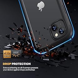 Diaclara Designed for iPhone 13 Case, Full Body