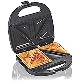 Hamilton Beach Electric Sealed Sandwich Maker Grill with Nonstick Plates, Makes Stuffed French Toast, Omelets, Compact & Easy