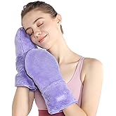 SuzziPad Heated Gloves for Fatigue Soothing, Microwavable Glove for Women to Reduce Discomfort, Washable Hands Warmers, Hand Heating Pad Item for Elderly, Microwave Moist Pads for Heat Compress