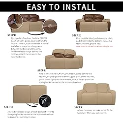 Easy-Going Oversized 6 Pieces Microfiber Stretch