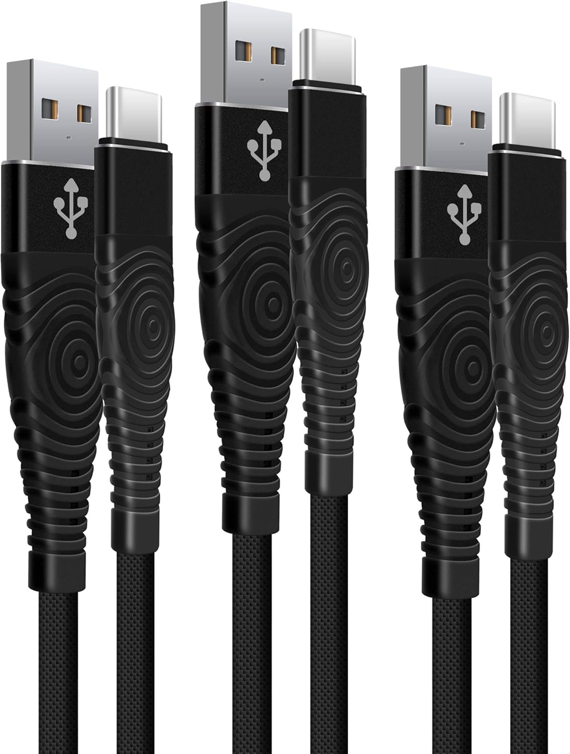 USB C Charger Cable 3 Pack 15CM, 1M