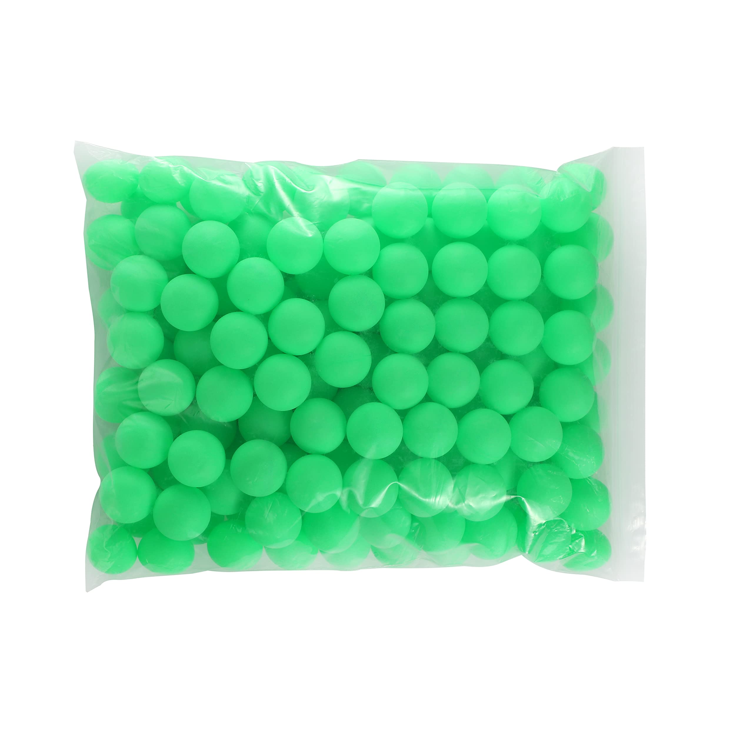 Komonee Plain Colour Ping Pong Table Tennis Balls 40mm No Logos Green (Pack Of 25)