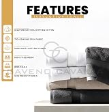 GC GAVENO CAVAILIA Fade Resistant Bath Towels Set 700 GSM 2 Pack Black view 2