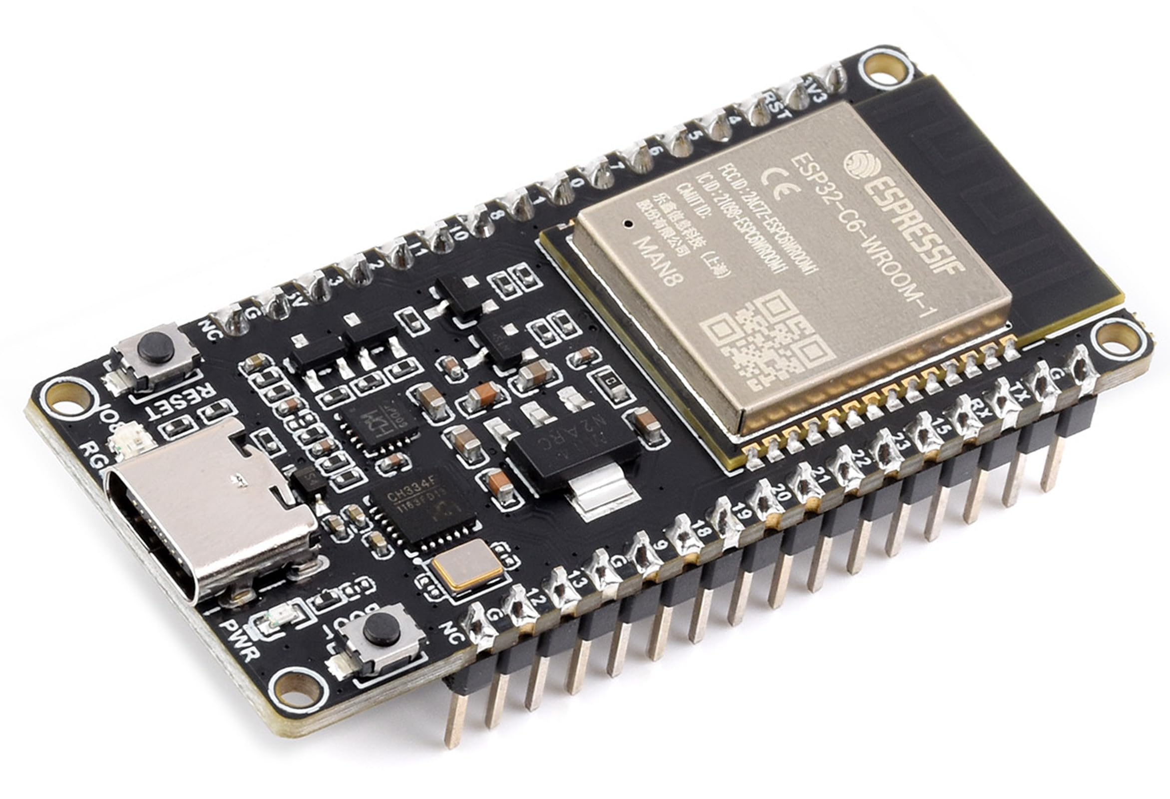 Esp32 Model Microcontroller Mua ESP32-C6-WROOM-1-N8 ESP32-C6 Development Board ESP32 C6 ...