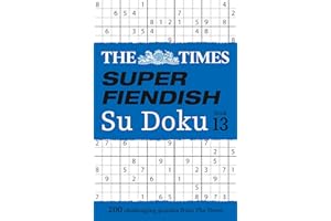 The Times Super Fiendish Su Doku Book 13: 200 challenging puzzles