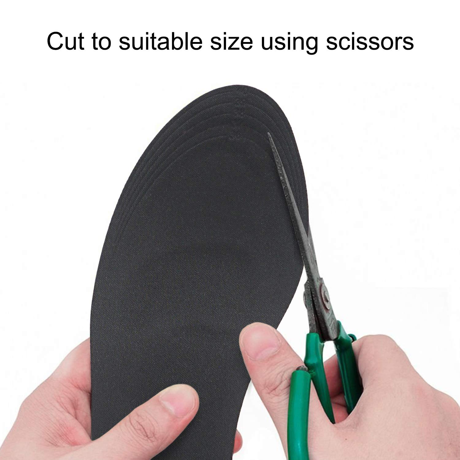 Beautulip Foam Insole Soft Shoe Insert Metatarsal Relief Comfort Cushioning for Feet (M: Women\'s 5~9 / Men\'s 3.5-7.5)