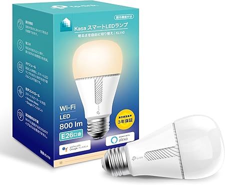 Amazon Alexa Zertifizierte Led Lampe Tp Link Kasa Smart Led Lampe Dimmbar E26 Kl110 800 Lm Farbe Echo Google Home Amazon De Computer Zubehor
