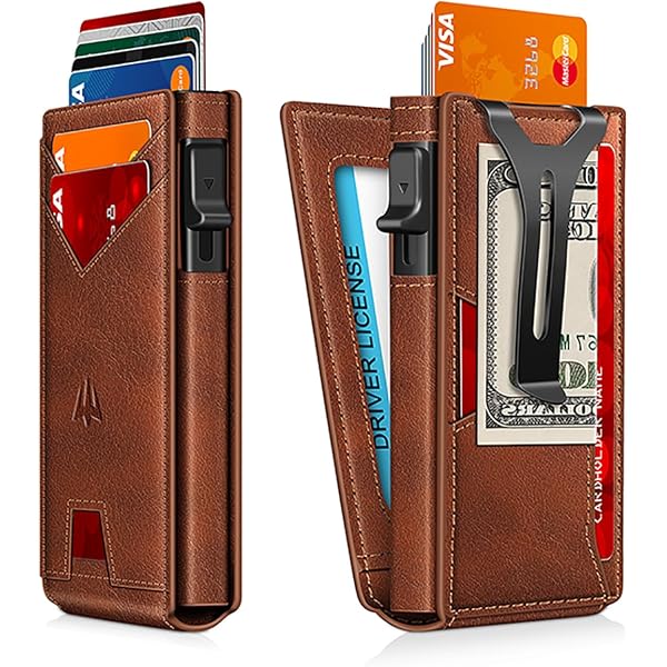 Fydelity 80's Retro RFID Blocking Wallet – Bifold Hook & Loop Wallet For Men & Women, Card Protector