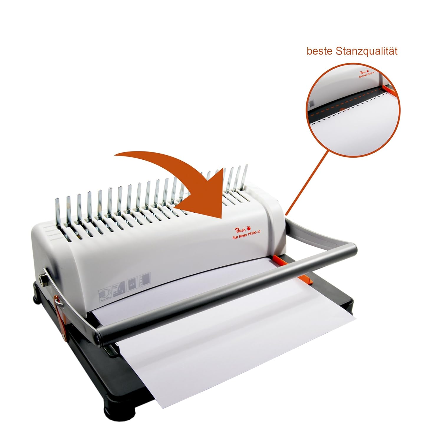 Máquinas y accesorios de encuadernación Peach PB200-30 Encuadernadora