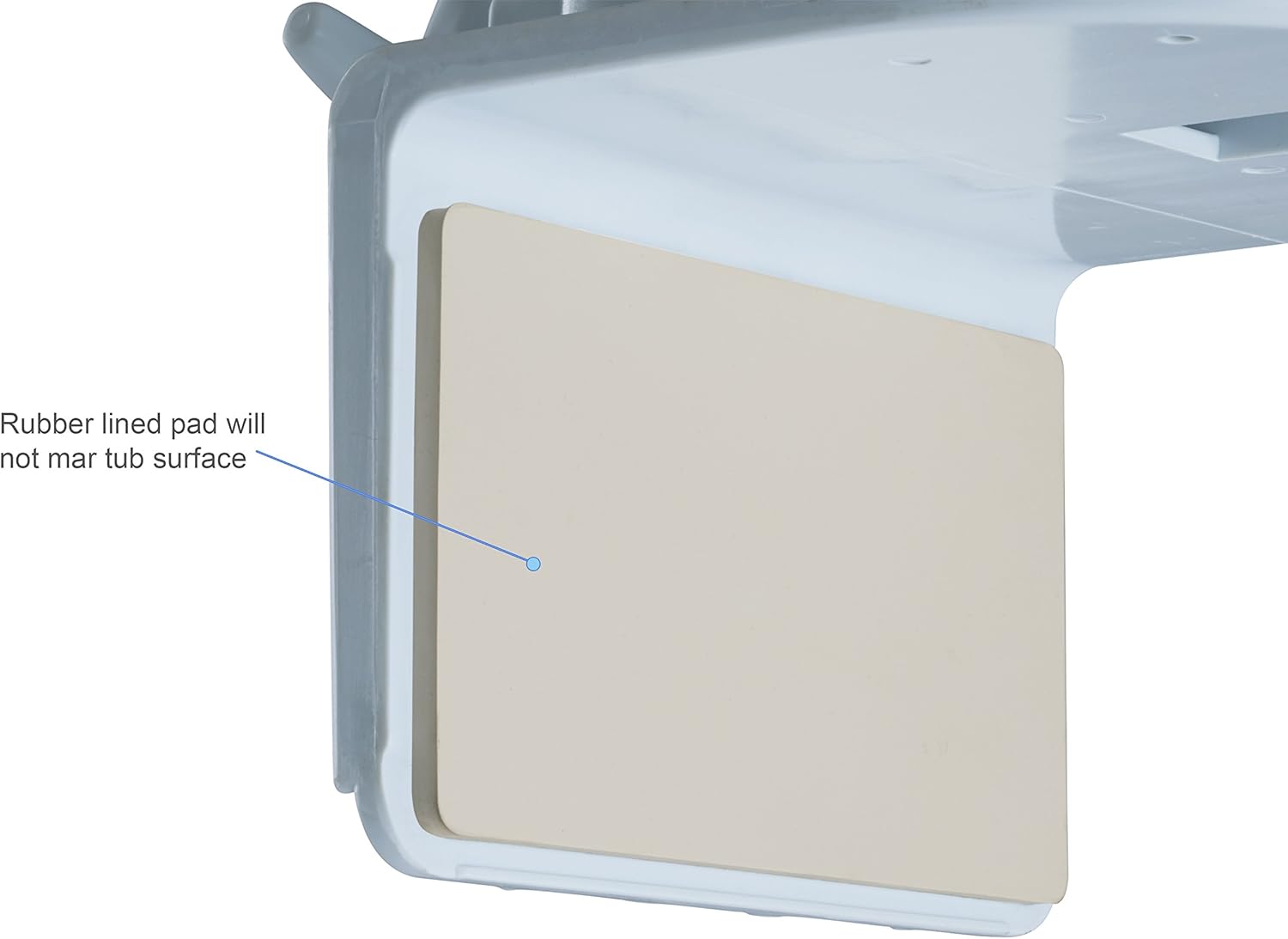Medline Bathtub Safety Grab Bar, Shower Rail, Microban Antimicrobial Protection: Health & Personal Care