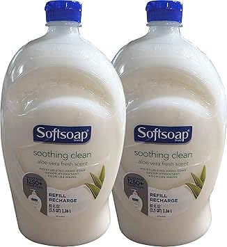 softsoap soothing aloe refill
