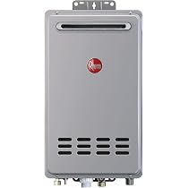 Rheem Mid-Efficiency 8.4GPM Outdoor Natural Gas Tankless Water Heater, Water  Heaters - Amazon Canada