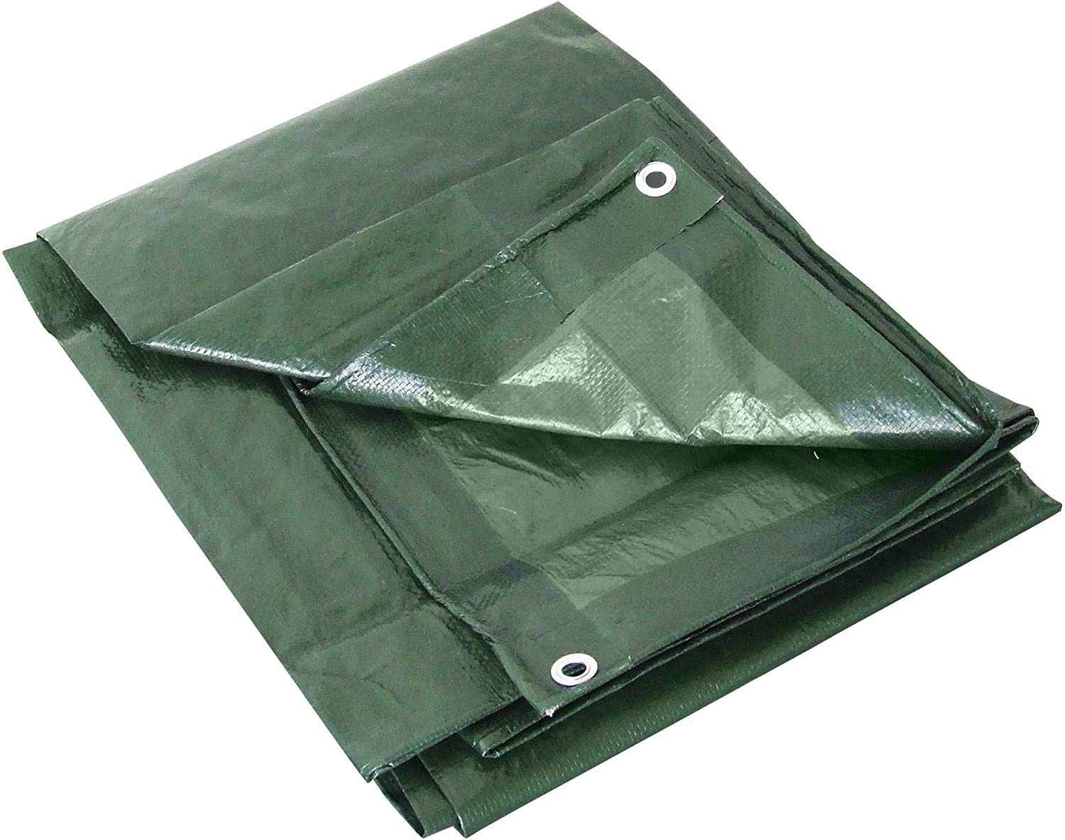 Labor 0300151 & nbsp; Grommet reinforced PVC tarpaulin, green, 68291