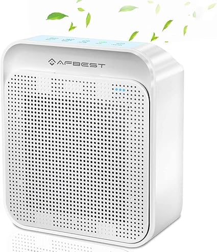Afbest Luftreiniger Mit Echten Hepa Und Aktivkohlefiltern Geruchsallergien Eliminator Fur Allergien Staub Schimmel Haustiere Dander Raucher Fur Grossen Raum 35m Amazon De Baumarkt