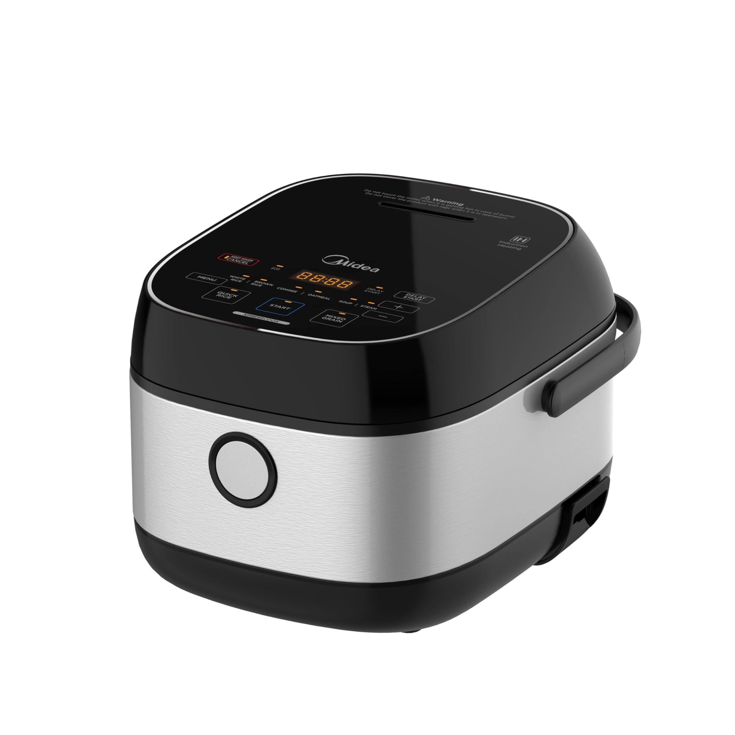 Photo 1 of Midea Rice Cooker 6-Cup Uncooked, Induction Heating & Fuzzy Logic Technology, 24h Dealy Start & Keep Warm, Non Stick Rice Cookers, 3L