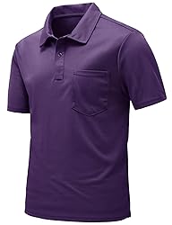 Rdruko Men's Active Polo Shirts Short Sleeve Quick