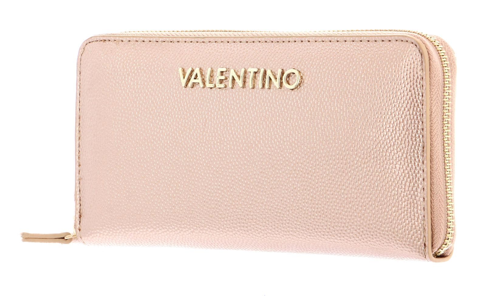 Valentino Purse Divina Zip Around Wallet Oro Rosa Rose Gold-Coloured