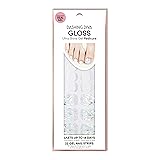 Dashing Diva Gloss Pedicure Nail Strips