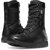 Black Leather 8in Danner Tachyon Hot Military Boots