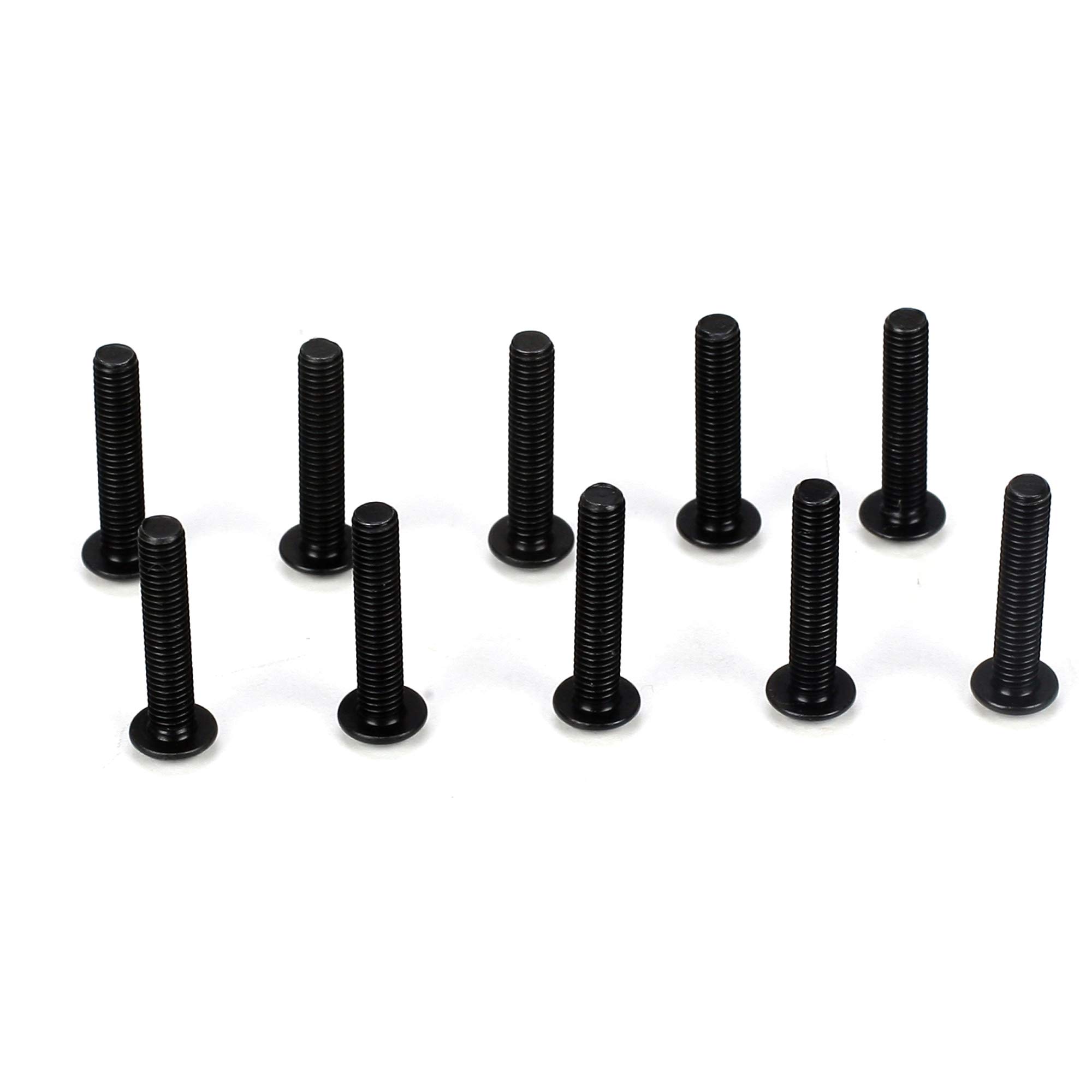 TEAM LOSI RACING M3 x 16 mm flat head screws (10)