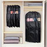 Univivi Garment Bag 43 Inch Set of 5 Clear Foldable 60x109 cm view 6