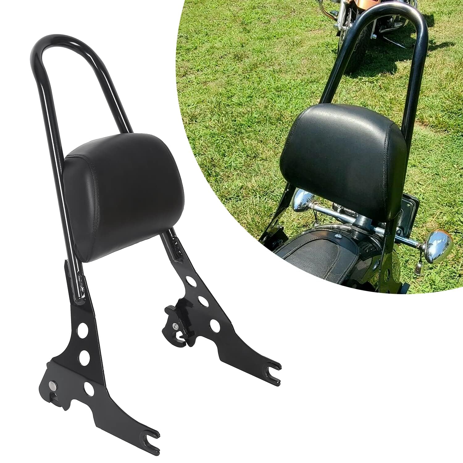 ECOTRIC Detachable Sissy Bar with Backrest