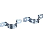 RACO 2234B4 Strap, Rigid/IMC, 1-Inch Trade Size, (2) Hole, Steel, 4-Pack