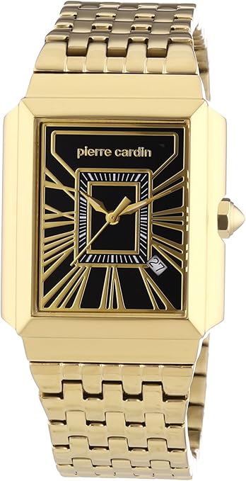 Montre Homme Deyros Acier Inoxydable – Quartz Doré – Bracelet Métal – Cadeau
