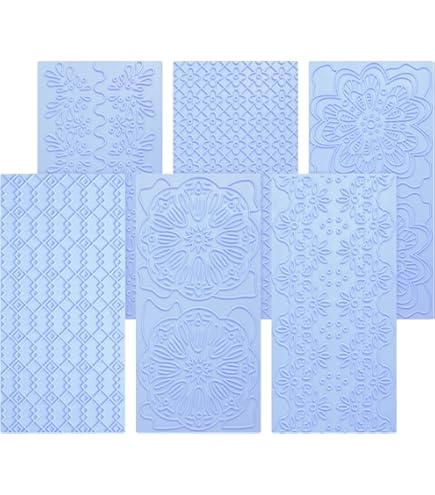 Stampo In Silicone Per Fondente RELAND SUN - Texture Fiore A Rosetta Per Torte, Pasta Di Zucchero E Cioccolato