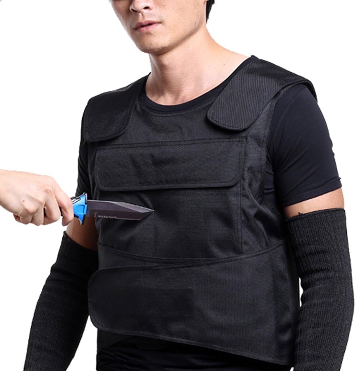 YD Body Armor Anti Knife Stab Front and Back Armor Proof Vest Concealed