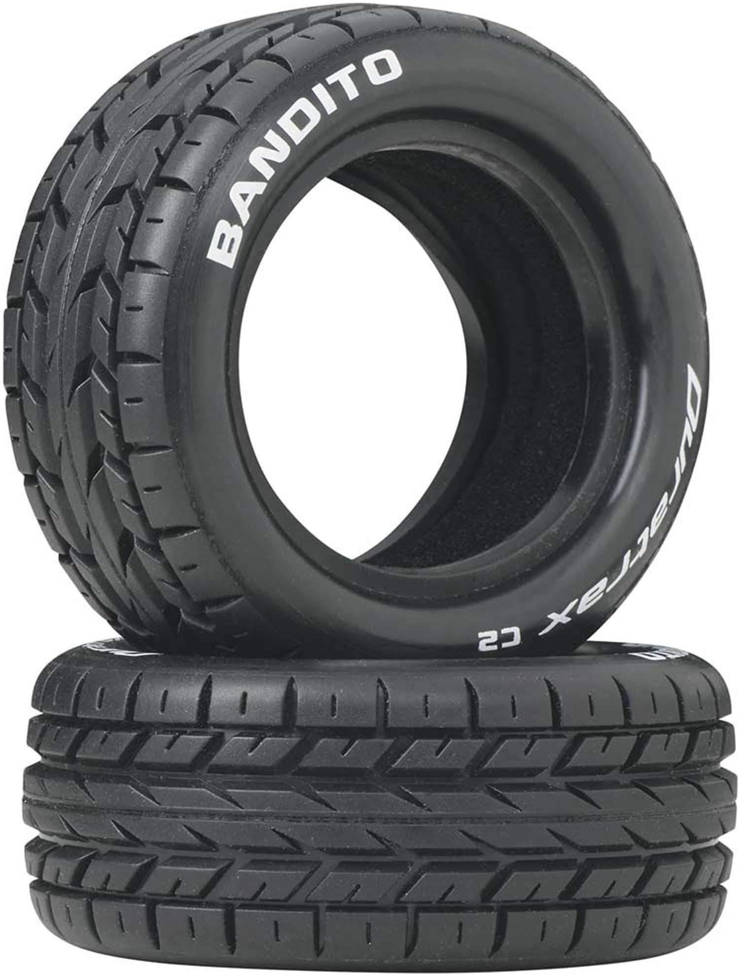 DuraTrax Bandito 1/10 Buggy Tires Front 4WD C2 (2), DTXC3972