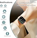 IOWODO Smart Watch Women Calls 1.91" HD Fitness Tracker HR Sleep SpO2 IP68 view 5