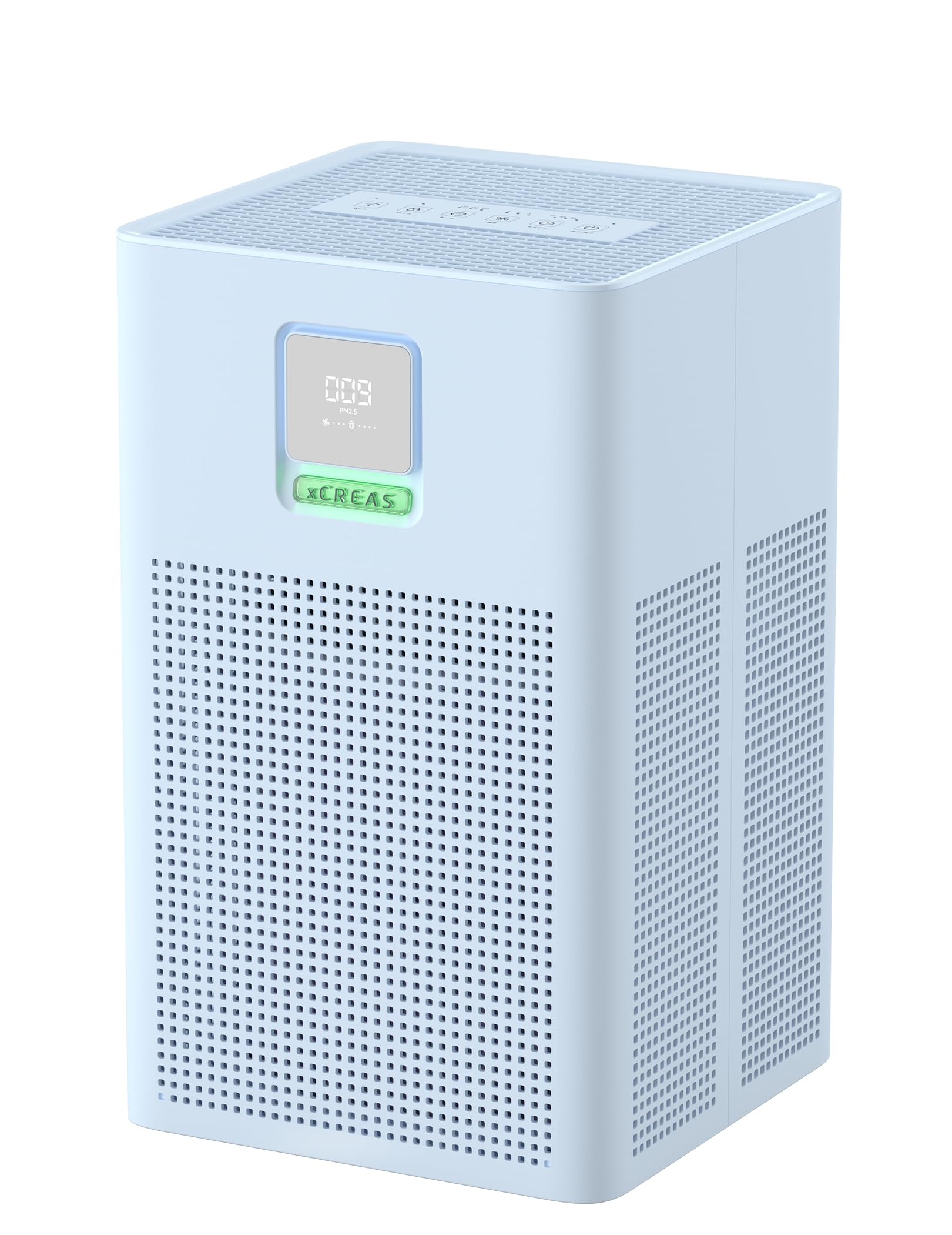 空気清浄機 24畳【東レToraymicron™原装フィルター搭載】H13 HEPA フィルター ウイルス 脱臭 ペット 特定タンパク質低減 省エネ ECOモード&AI風速調整 Matter対応 静音 20dB アロマ対応 卓上 寝室 玄関用 PSE/METI認証 日本語