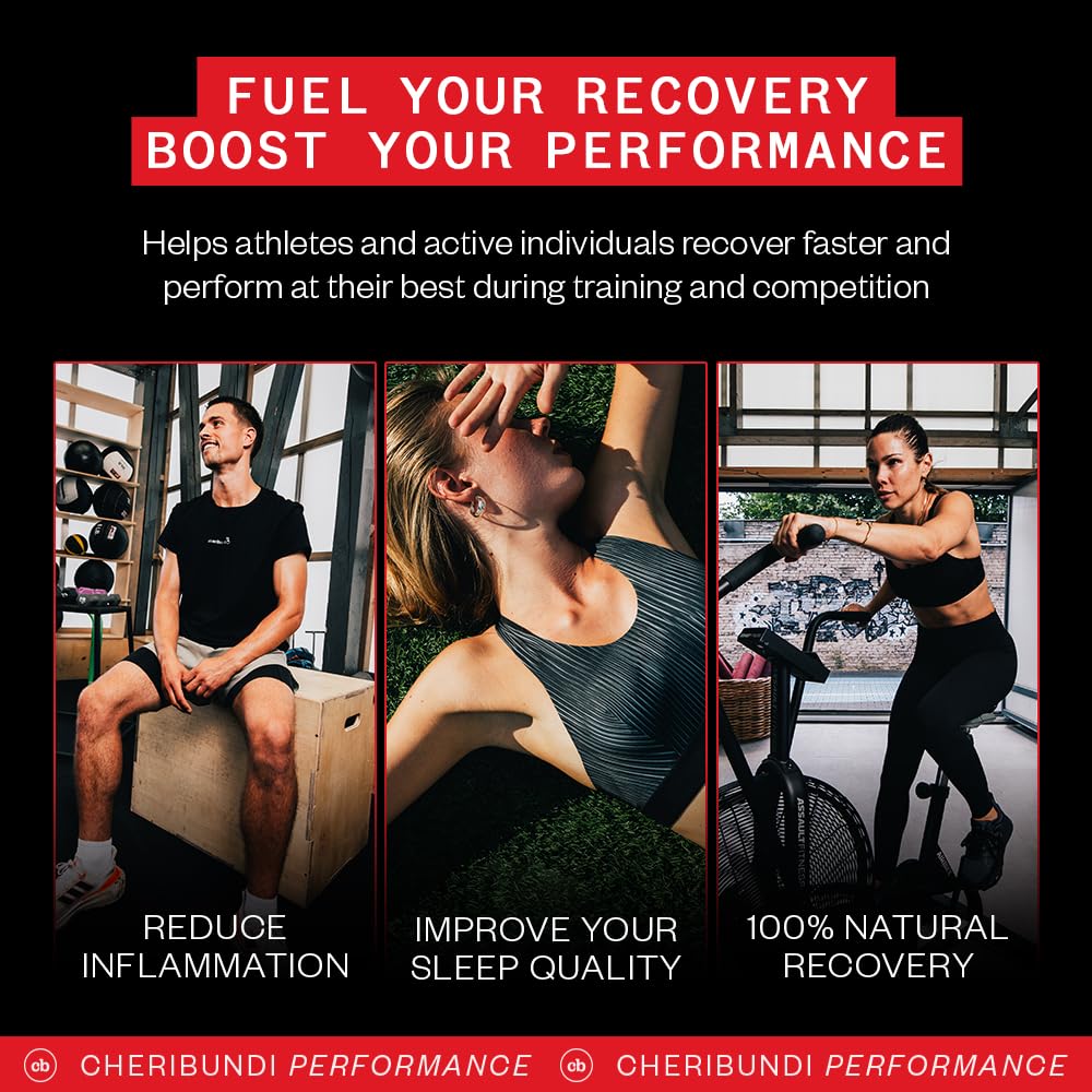 Cheribundi 100% Tart Cherry Juice Pure | Unsweetened Tart Cherry Juice | Athletes Recovery Drink | Promotes Restorative Sleep, Muscle Recovery & Boosts Athletic Performance | 8 floz (24 Pack)