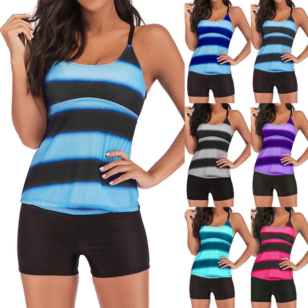 women's swim tank and shorts