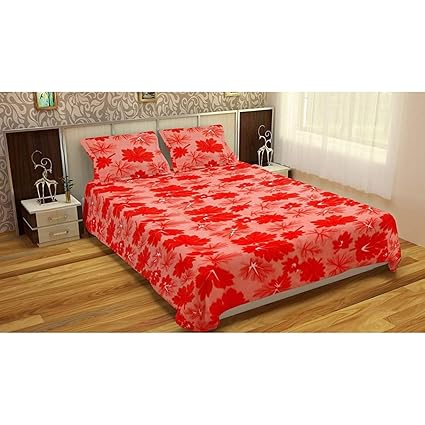 Fabture One Woollen Bedsheet and Two Pillow Covers