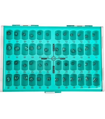 Amazon.com: UVUBXT Dental Crown Forms Transparent Strip Off Crowns
