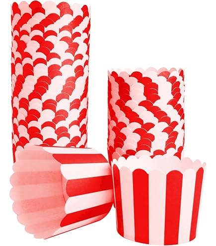 50-Pack Brown Kraft Paper Baking Cups (6oz) - Large Cupcake & Muffin Liners, Oven & Freezer Safe - View #2