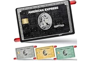 Ziso Rekatsi debit card skin,credit card sticker American Express Key Card 4Pcs Covering Personalizing Bank Card |Removeable, No Bubble, Slim, Waterproof Card Cover