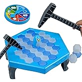 Save Penguin Break Ice Frozen Game for Kids, Meroqeel Protect The Iceberg Dont Let Penguins Trap on Ice Icebreaker Board Game