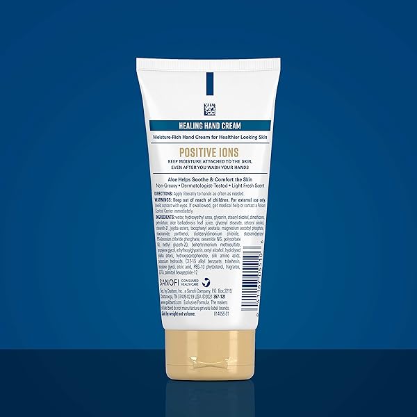 GOLD BOND HEALING HAND CREAM, 3 OZ., GOLD BOND HAND CREAM WITH ALOE, MOISTURE THAT LASTS THROUGH HANDWASHING